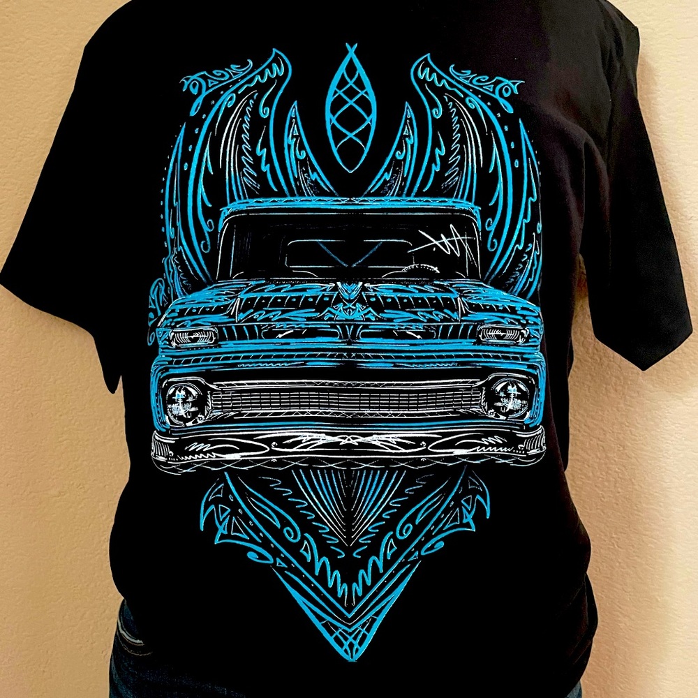 Sickpack California.  Low rider car  T-Shirt.
